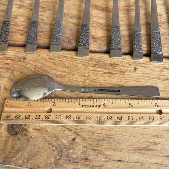 Rogers Co Casa Vista Stainless Steel Flatware 18pc Lot - Stanley Robert’s - Picture 5 of 12